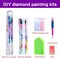 DIY Diamond Art Kits with Round Diamond, 5D Cat Diamond Painting Kits for Adults, Black Cat Diamond Painting Full Drill Round Rhinestone